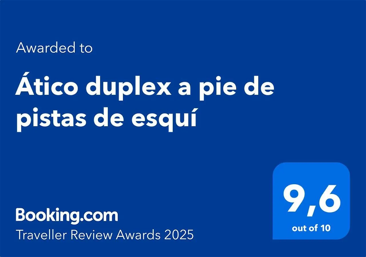 Atico Duplex A Pie De Pistas De Esqui Bed & Breakfast La Molina  İspanya
